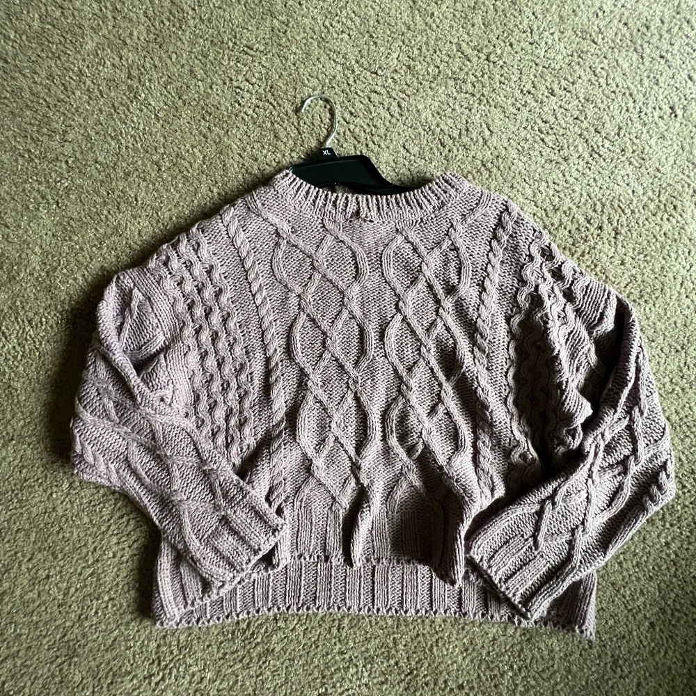 Cute Charlotte Russe Mauve sweater